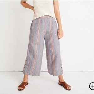 Madewell Huston Pull-on Crop Wide Leg Pant